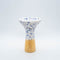 MOON HOOKAH PHUNEL BOWL METEOR WHITE / ムーンフーカー ファンネルボウル メテオホワイト&ブラック(シーシャ備品)